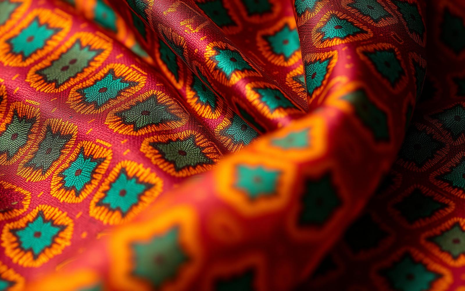 Ankara fabric detail